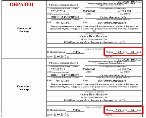 3. Заполните все формы правильно