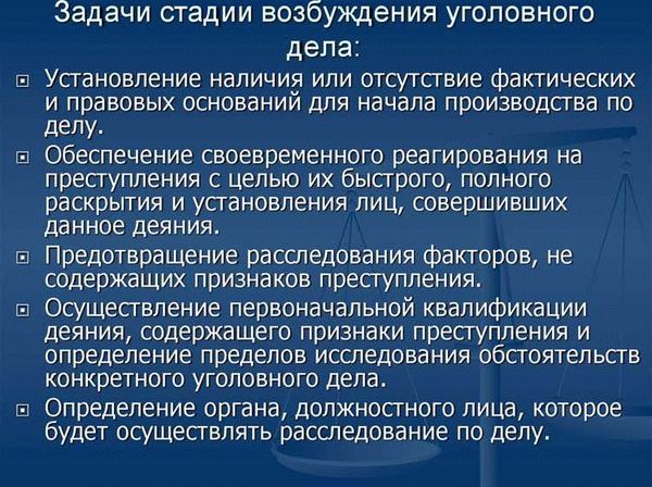 Следствие и судебное разбирательство