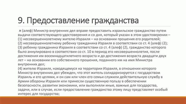 Процесс оформления гражданства Израиля